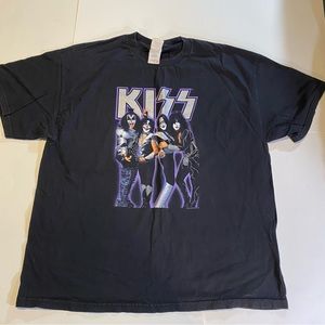 KISS circa 1980’s reproduction 2005 SZ XL GUC Tennessee River brand 100% cotton